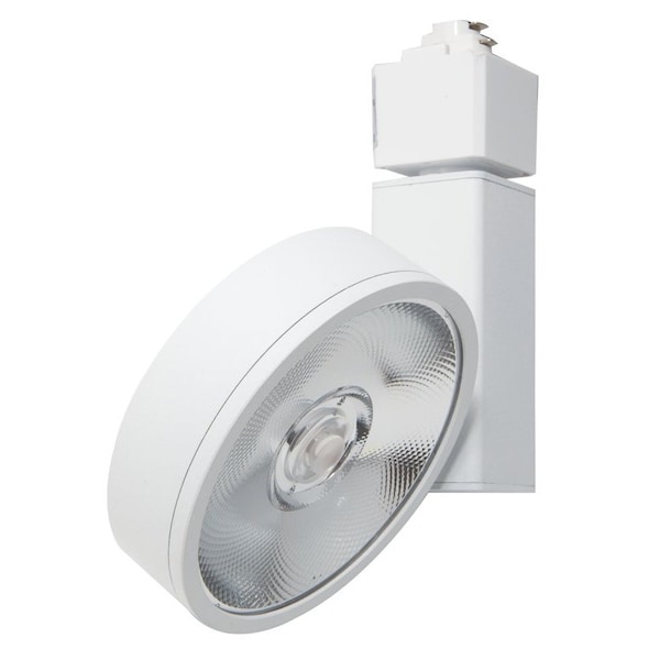 Elco Lighting LED Trilene Track Fixture, 5-CCT, 800lm, White ET615CT5DW - main