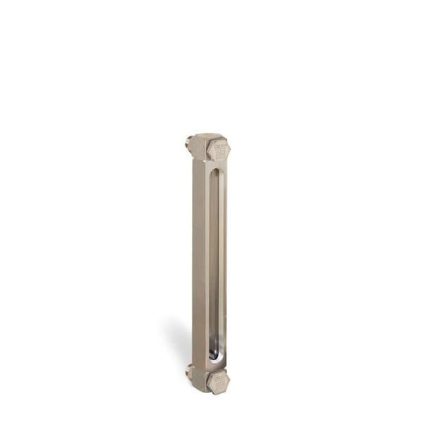 Oil-Rite Aluminum Liquid Level Gage, Standard, 8in. Centerline Distance, Viton Seals, 1/2-20 Thread B3540-10800VB1W - main
