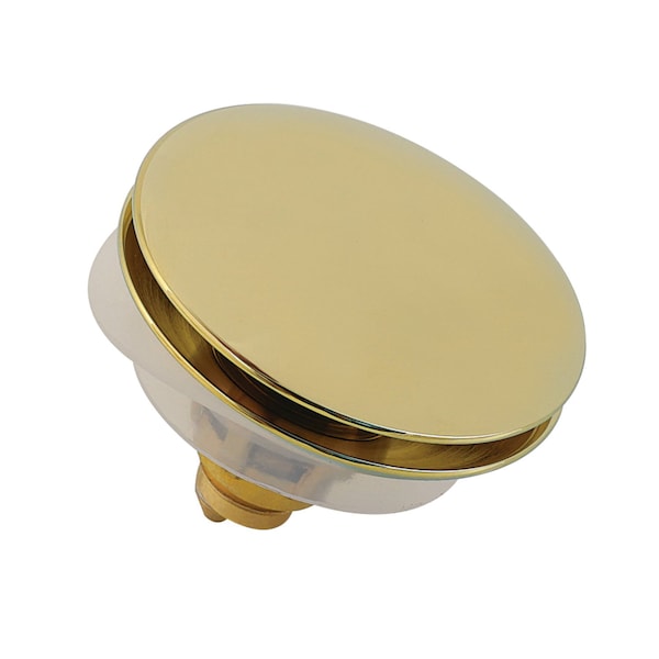 Kingston Brass Brass Sink Filter Plug, Umbrella Pop-Up, Polished Brass KBF1022 - main