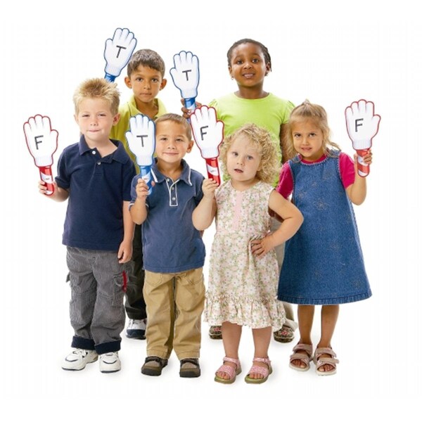 Easy-To-Organize in Hands-Up in Dry Erase Answer Boards, 24PK EA3755493 - main