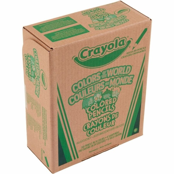 Crayola CLASSPACK;COTW;CLRD PENCL;240C, PK120 CYO687505 - main