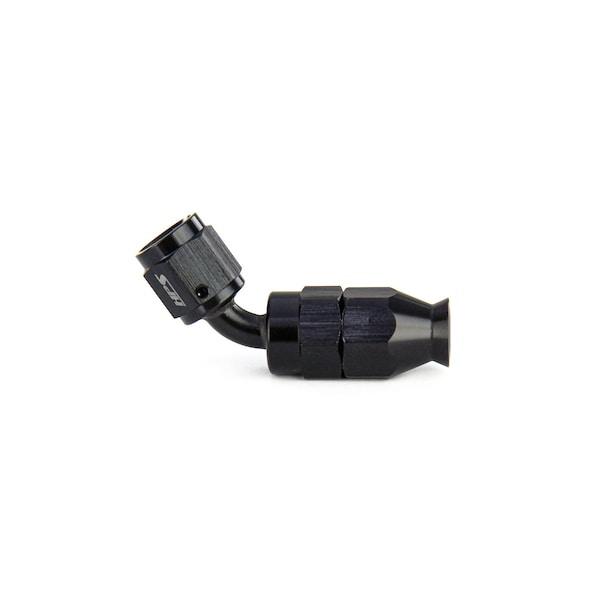 Hps Performance 30 deg. -3 Compression Teflon Hose End to AN Female for Stainless Steel Reinforced PTFE Hose, Black 350-3003 - main