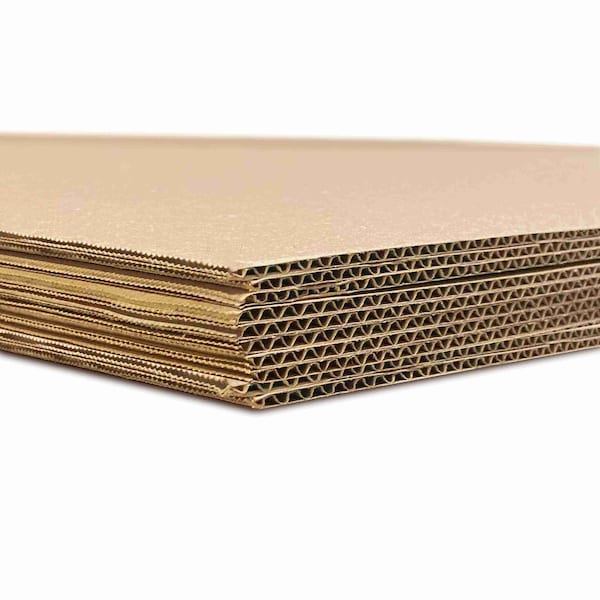 Flipside 32 x 40 Kraft Corrugated Sheets (C-Flute) Pack of 10 32405-10 - main