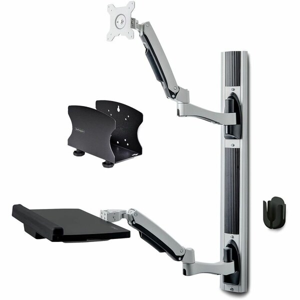 Startech.Com WALL MOUNT WORKSTATION, VESA MOUNT FOR 32 MONITORS (22LB/10KG), FULLY ARTICULATI 2PASTSC-WALL-MOUNT - main