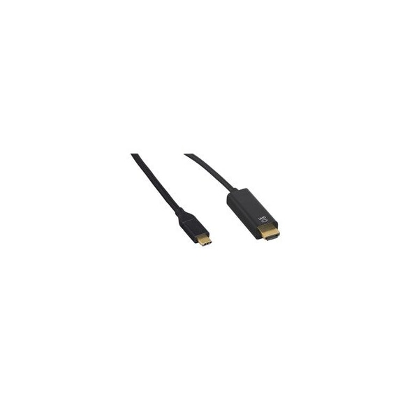 Cable Wholesale USB-C High Definition Video Cable, USB-C from device to HDMI 4K on TV, 6 foot 10U2-34006 - main