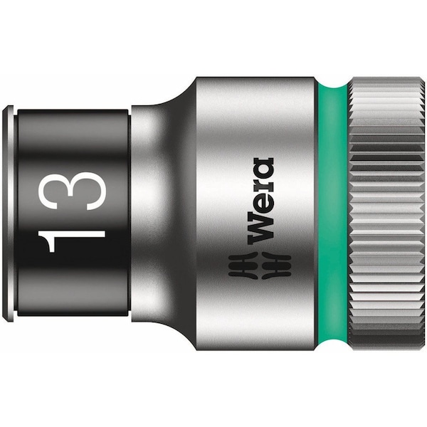 Wera 8790 HMC HF Zyklop socket with 1/2 in drive with holding function, 15 x 37 mm 5003735001 - main