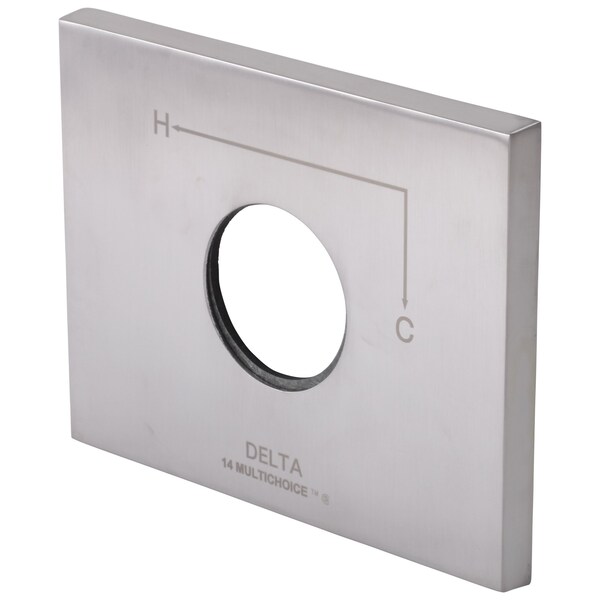 Delta Escutcheon Kit - Tub & Shower In Stainless RP51036SS - main