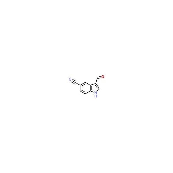 Ak Scientific 5-Cyanoindole-3-carboxaldehyde (5g), CAS 17380-18-6 B485-5g - main