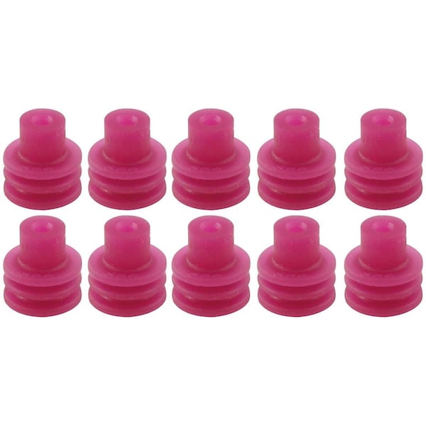 Powerhouse Weather Pack Connector 22-20 Gauge Seals, Purple, 10PK PO2464732 - main