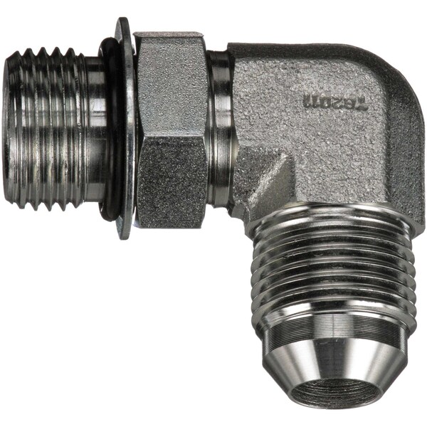Gates Male O-Ring Boss to Male JIC 37 Flare - 90 SAE to SAE G60312-2016 - main