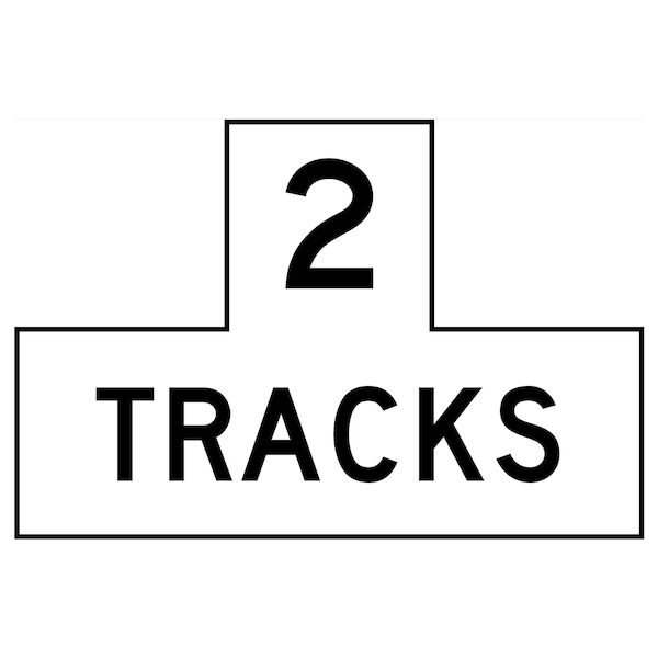 Sign Solutions Usa Traffic Sign, 27 in Width, Aluminum Sign, Horizontal Rectangle DUS06DWT2718R15-2P - main