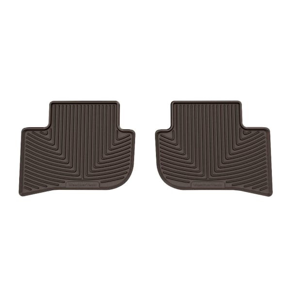 Weathertech Cocoa, Rear All Weather Floor Mats W705CO - main