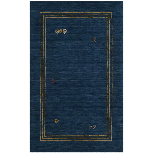 Safavieh Himalaya Medium Rectangle Area RugBlue & Multicolor 5 x 8 ft. HIM588A-5 - main