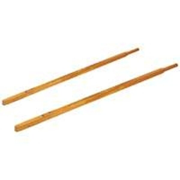 Landscapers Select Wheelbarrow Handle, 58 in L, Wood, Lacquered, For: 6 cu-ft Steel Wheelbarrow Kit 34569 - main