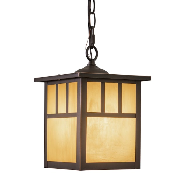 Vaxcel Mission 7in Outdoor Pendant Bronze OD37276BBZ - main