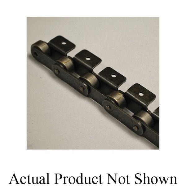 Tsubaki AS Series Double Pitch Oversize Conveyor chain, 10 ft OAL, 1P, 5/8 Dia x .313 W, 600 SS C2042ASA13LRB - main