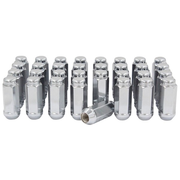 Coyote Wheel Accessories WHEEL INSTALLATION KIT 8 Lug Kit 14 Millimeter x 15 Thread Size 60 Degree Conical Acorn Extra Lo 13K848XL - main
