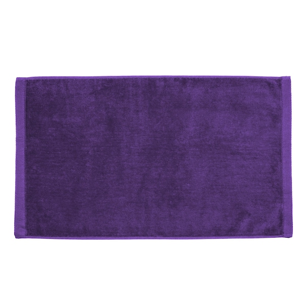 Towelsoft Premium Velour Hand Face Sports Towel 16 inch x26 inch Purple HandTowel-GV1201-PPL - main