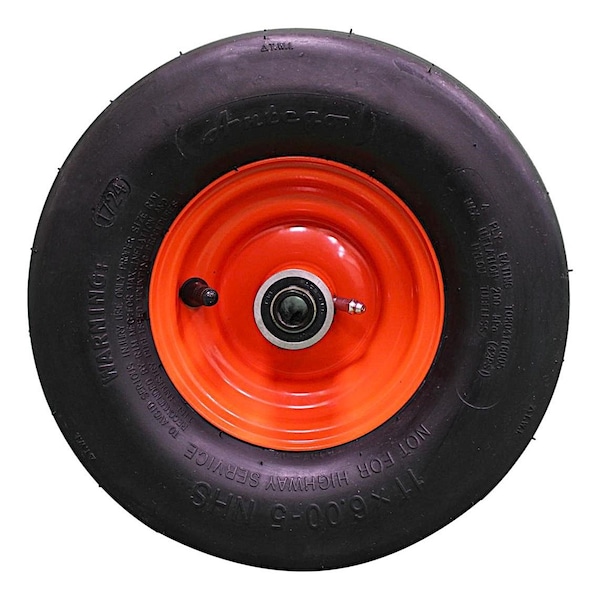 Antego - Single Bad Boy 11x6.00-5 Pneumatic Direct Replacement for 022-8049-00, 022-8055-00 A5300430600804116005 - main