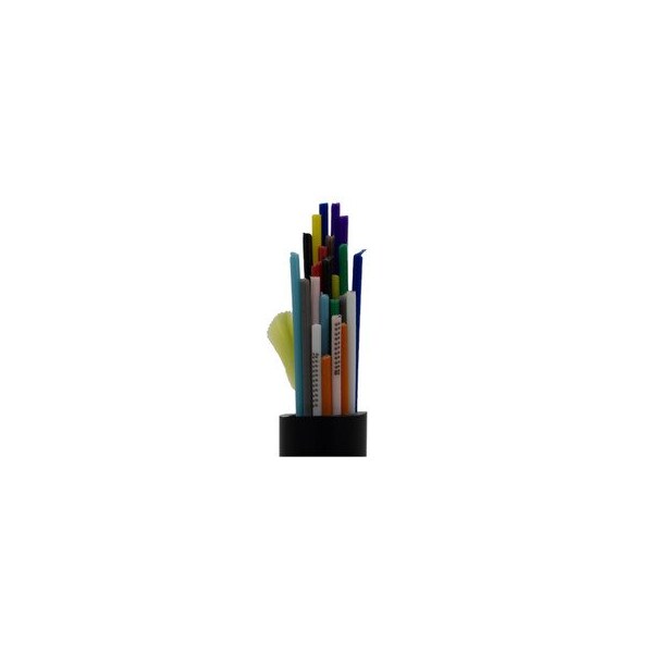 Cable Wholesale 24 Fiber Indoor/Outdoor Fiber Optic Cable, Multimode 62.5/125 OM1, Corning InfiniCor 300, 11F3-224NH - main