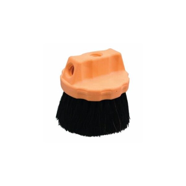 Magnolia Brush Round Window Brushes, Foam Plastic Block, 2 1/2 in Trim L, Horsehair; Plastic 455-1426-X - main