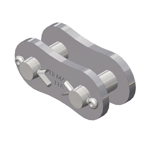 Senqcia Hi-Max Single Strand Cottd Connecting Link w/2 x 3 Lacing, BL823 chain, 1P, .376 Pin BL823HMCL - main