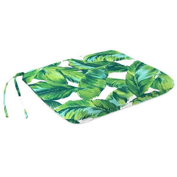 Jordan Mfg Green/White Polyester Seat Pad 17 in. H X 2.5 in. W X 15.5 in. L 601-6769Q - main