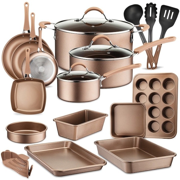 Nutrichef 20-Piece Kitchenware Pots and Pans Set NCCW20S - main