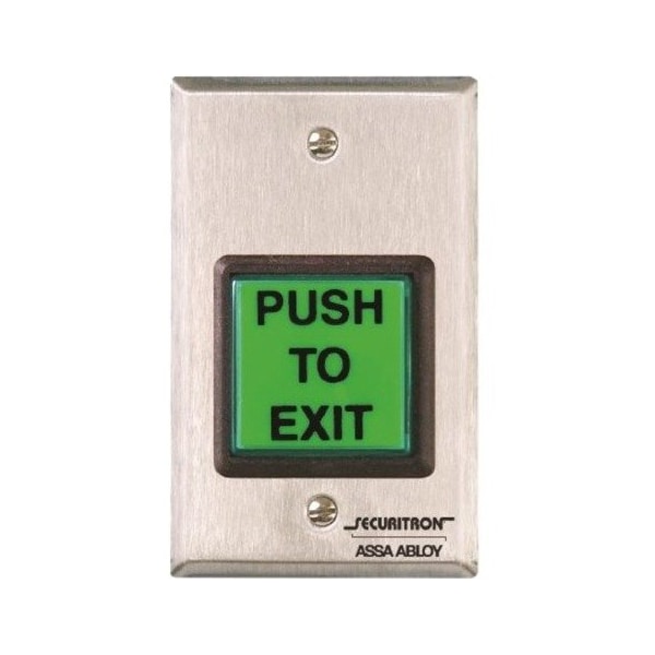 Securitron Push to Exit Button, Emergency EEB2 - main