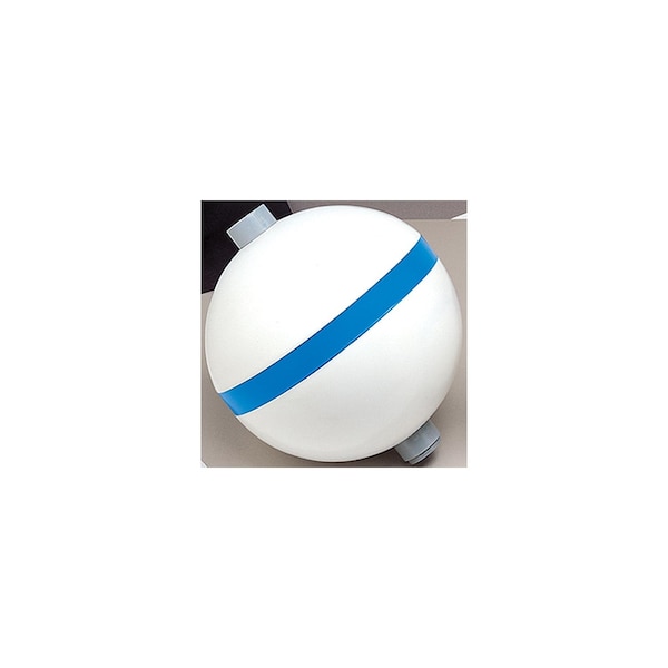 Taylor Made Products Taylor Sur-Moor T3C Mooring Buoy - White With Blue Reflective Striping 46371 - main
