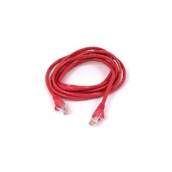 Belkin 35Ft Cat5E Snagless Patch Cable, Utp, Red Pvc Jacket, 24Awg, T568B, A3L791-35-RED-S - main
