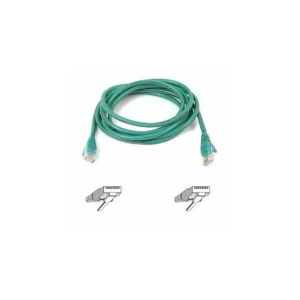 Belkin 5Ft Cat5E Snagless Patch Cable, Utp, Green Pvc Jacket, 24Awg, T568B, A3L791-05-GRN-S - main