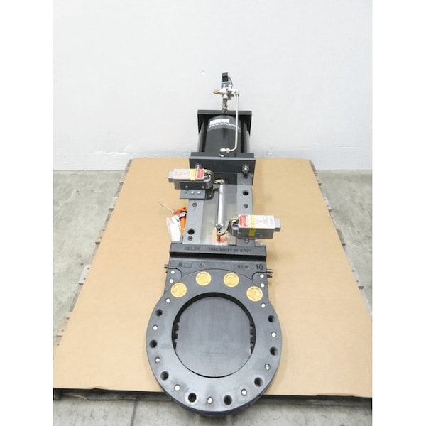 Weir PNEUMATIC 150 STAINLESS 10IN KNIFE GATE VALVE 150-10-SS-17-E5/1-PC-F4-F6L-F8-F15-F16-F18-F99 - main