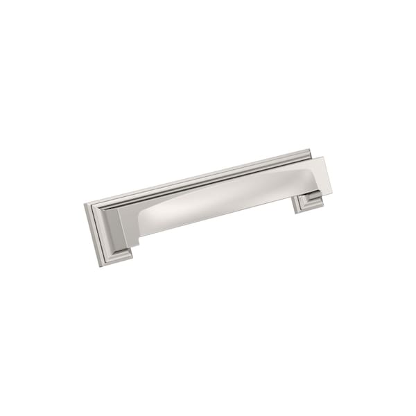 Amerock Appoint 5-1/16 in or 6-5/16 in 128mm or 160mm Center-to-Center Polished Nickel Cabinet Cup Pull BP36763PN - main