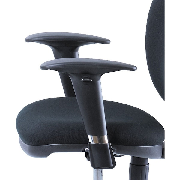 Safco Metro Extndheight Chair Adjustable Arm Kit, Black SAF3495BL - main