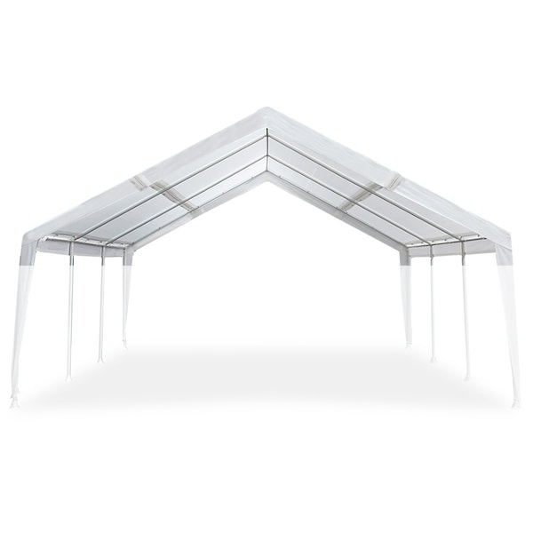 King Canopy Expandable Canopy Fitted Replacement Cover for the EX1220, White TFC1220EX - main