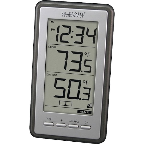 La Crosse Technology WS9160UITCBP Weather Station, 398 to 1398 deg F, Digital Display 308-1415BW - main