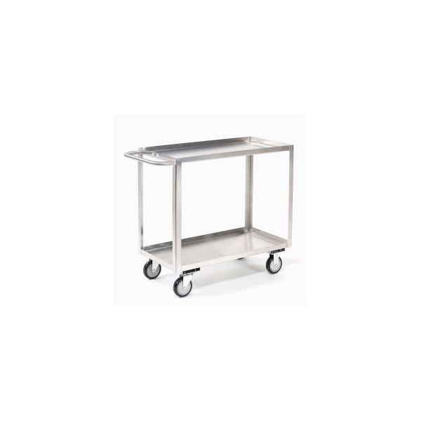 Jamco Steel Stock Cart w/2 Shelves, 1200 lb. Capacity, 36"L x 18"W x 35"H XB136U500QQ - main