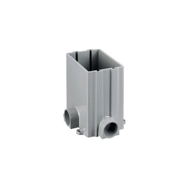Hubbell Wiring 1-Gang Rectangular PVC Box, 3.00 in Minimum Depth of Pour PFBRG1 - main