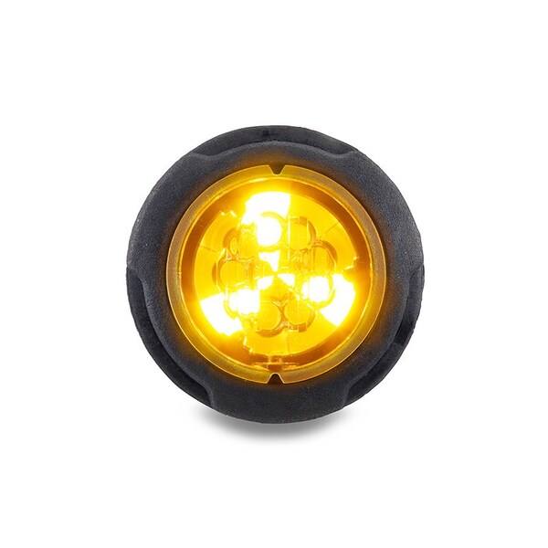 Federal Signal Single color, (3) Amber LEDs, Flush Mt 416303-A - main