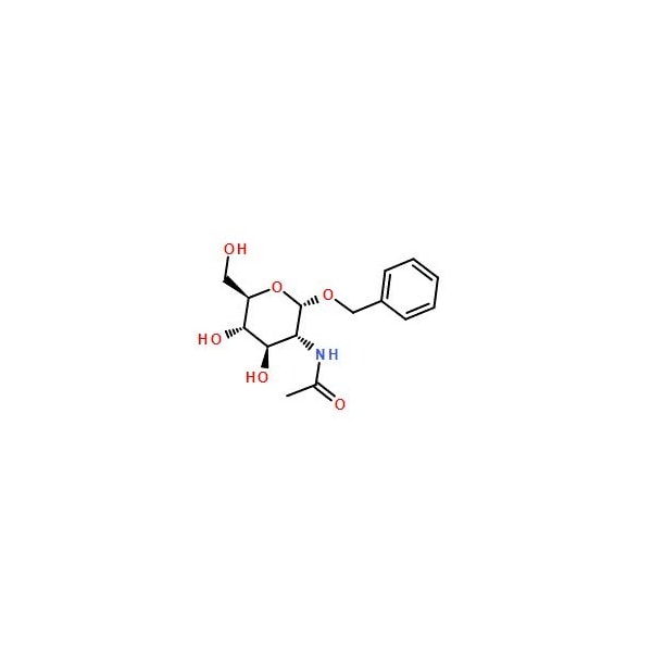 Ak Scientific Benzyl 2-acetamido-2-deoxy-alpha-D-glucopyranoside (1g), CAS 13343-62-9 6077AA-1g - main
