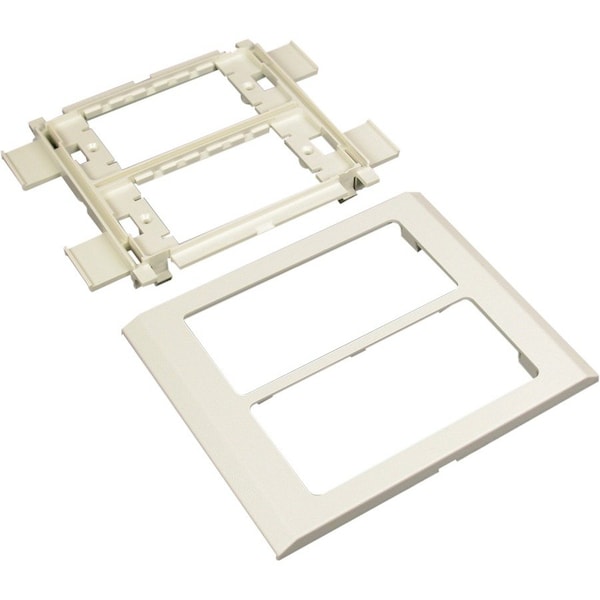 Legrand Device Bracket, 4-3/4 in W, 0.43 in H, 6 in L, Ivory V4050 - main