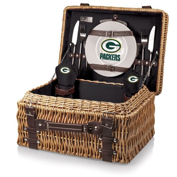 Picnic Time Family Of Brands NFL Green Bay Packers - Champion Picnic Basket 208-40-179-124-2 - main