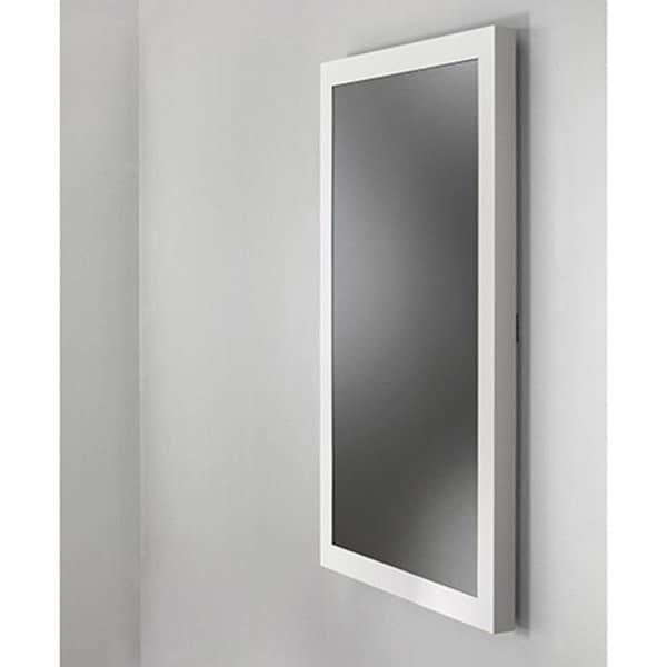 Chief Impact On-Wall Kiosk with Protective Glass - Portrait 49 Inch White LW49UWPG - main