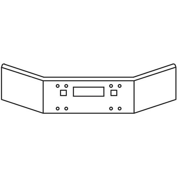Ilc Repl. For Kenworth T800 Year 2001 14 In With Taper Open End Bumper Wmounting Standard Step And WZ-ED6G-E - main