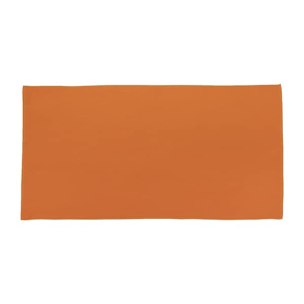Towelsoft 100% Cotton Loop Terry Beach Towel 30 inch x 60 inch-Orange HOME-BL1101-ORG - main