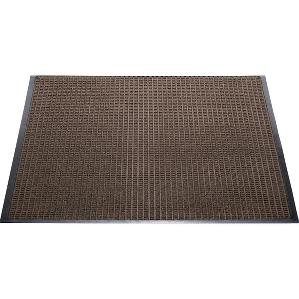 Genuine Joe Genuine Joe Outdoor Mat, Brown, 48" W x 72" L GJO58843 - main