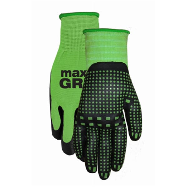 Midwest Quality Gloves Maxgrip Ladies Glove Green, Large 238339 - main