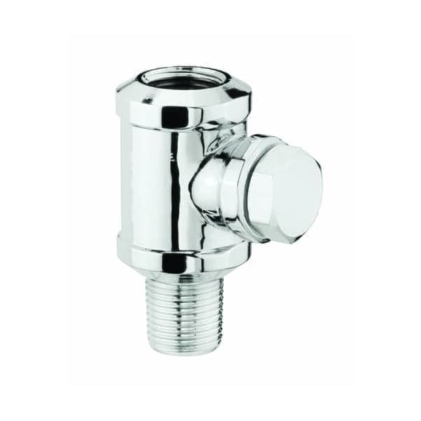 Krowne Adapter, Rigid Tee Assembly, Installs On Pre-Rinse Bases, Chrome 21-545L - main