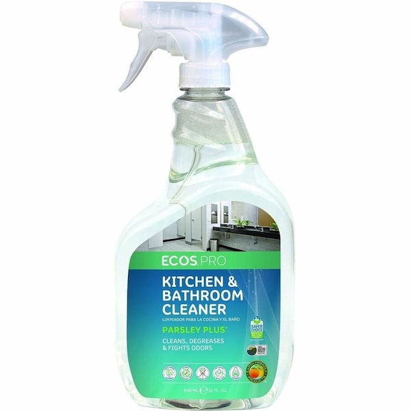 Ecos Pro Kitchen and Bathroom Cleaner, Gray, 32 oz PL9746/6 - main